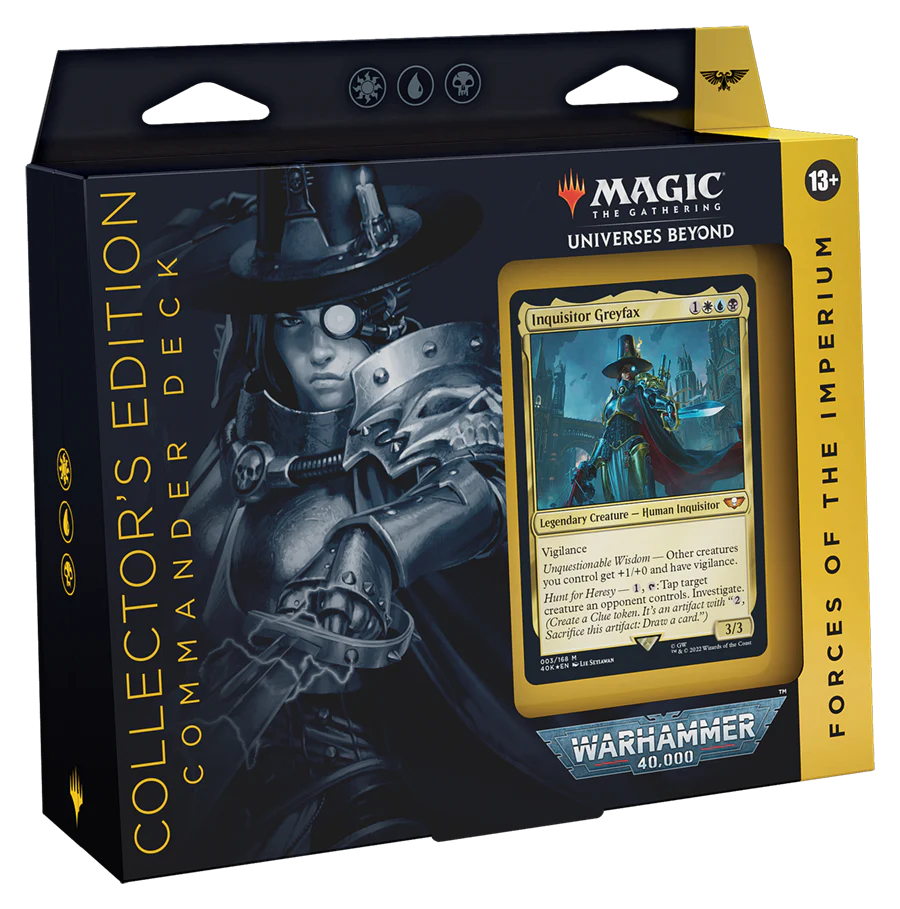 MTG Warhammer 40K: Collector Commander Decks - Set of 4