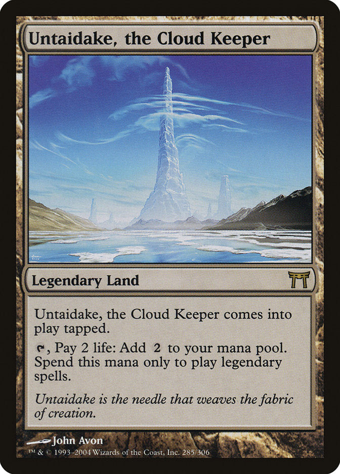 Untaidake, the Cloud Keeper 285/306 (Champions of Kamigawa) 