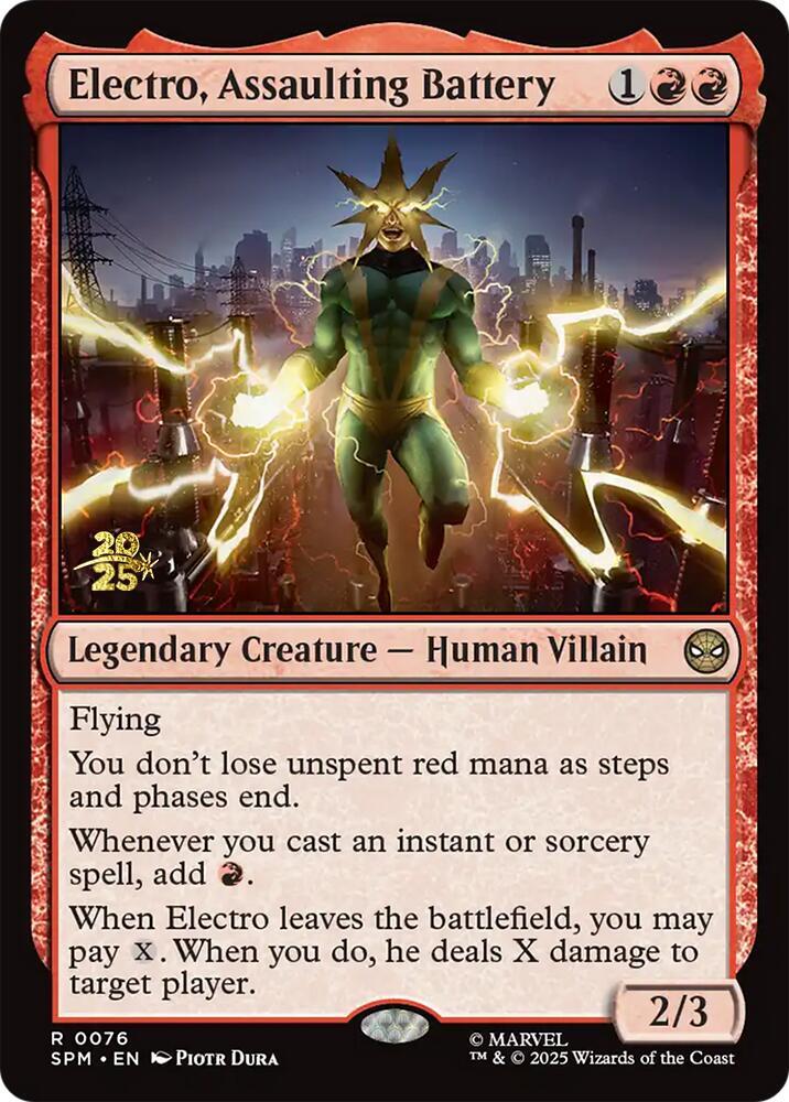 Electro Assaulting Battery 76 (Prerelease Cards)  - Foil