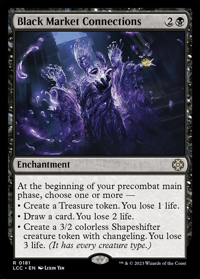 Black Market Connections (Commander: The Lost Caverns of Ixalan) 