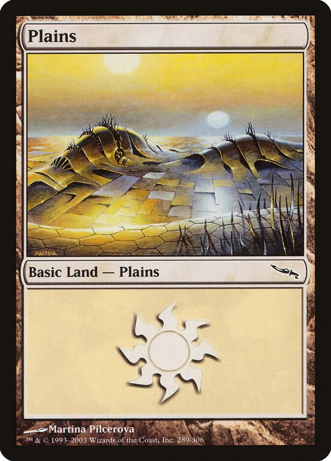 Plains 289 (Mirrodin)  - Foil