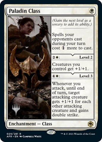 Paladin Class 29 (Promo Pack: Adventures in the Forgotten Realms)  - Foil