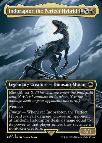 Indoraptor, the Perfect Hybrid (Universes Beyond: Jurassic World Collection) 