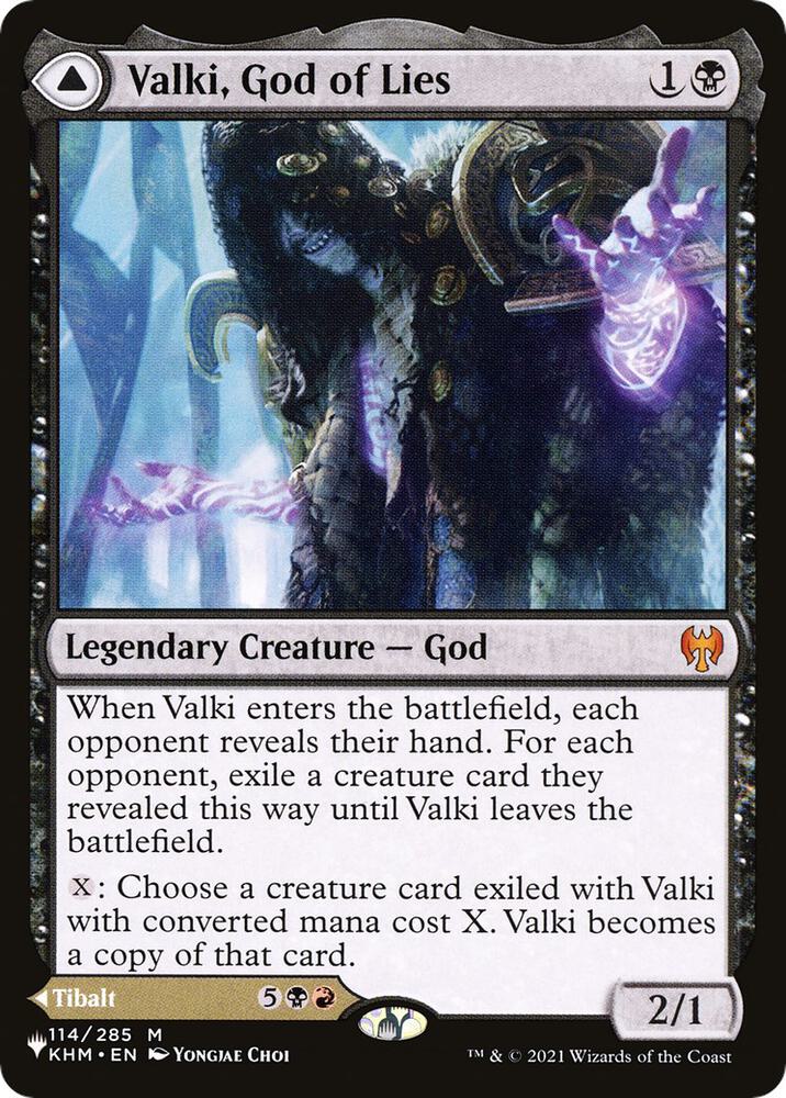 Valki God of Lies (The List Reprints) 