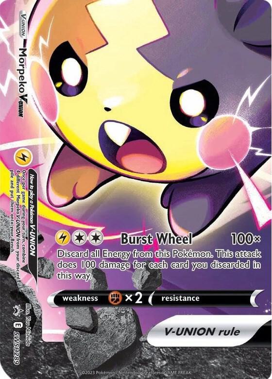 Morpeko V Union SWSH289 (SWSH: Sword & Shield Promo Cards)  - Holofoil