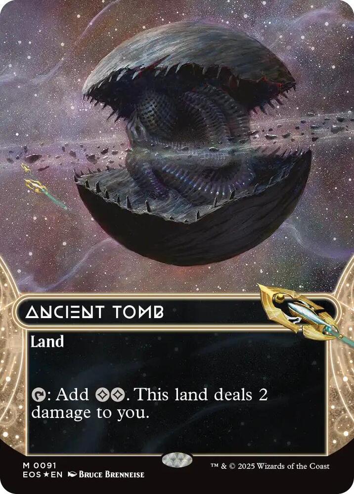 Ancient Tomb 91 (Edge of Eternities: Stellar Sights)  - Foil