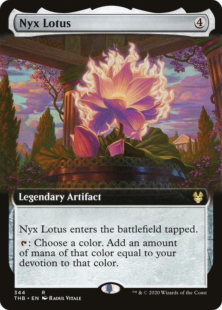 Nyx Lotus Extended Art (Theros Beyond Death) 