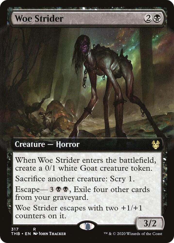 Woe Strider Extended Art (Theros Beyond Death) 