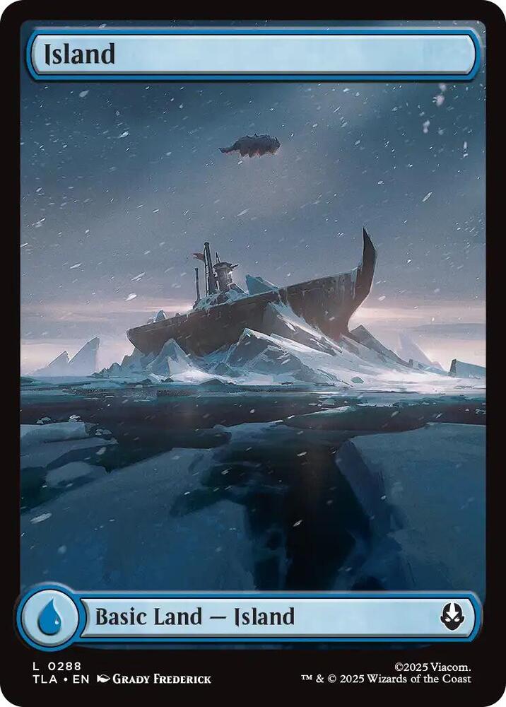 Island 288 288 (Avatar: The Last Airbender)  - Foil