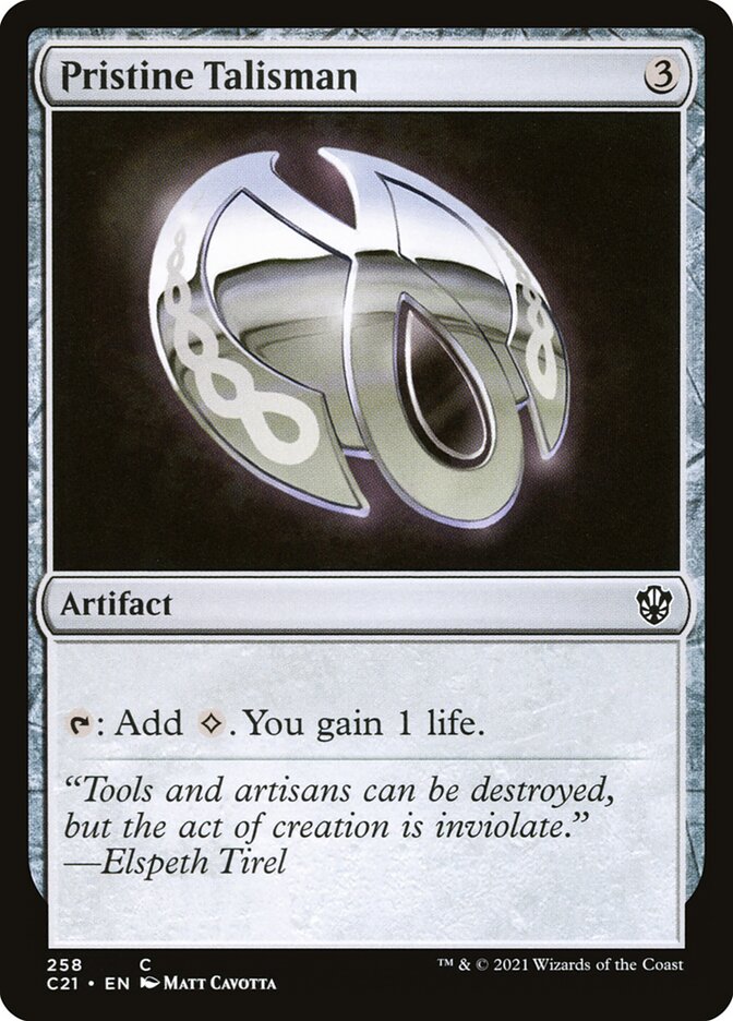 Pristine Talisman 258/81 (Commander 2021) 