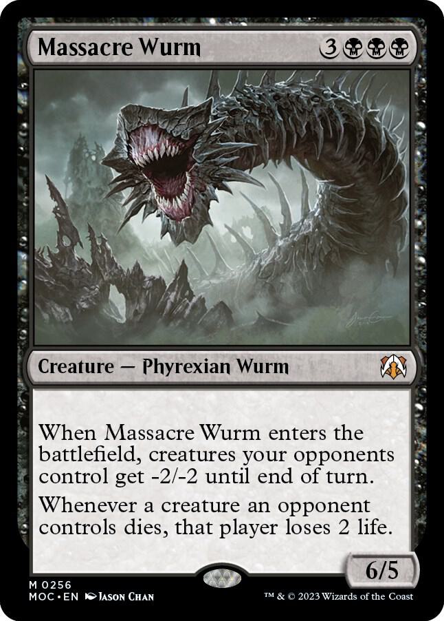 Massacre Wurm (Commander: March of the Machine) 