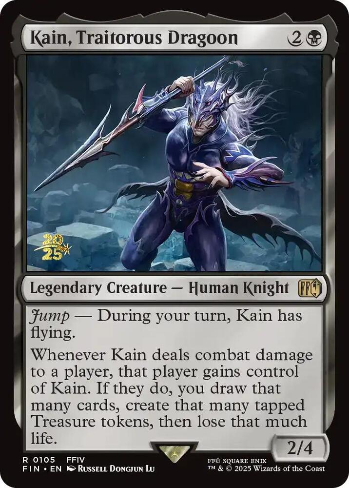 Kain Traitorous Dragoon (Prerelease Cards)  - Foil