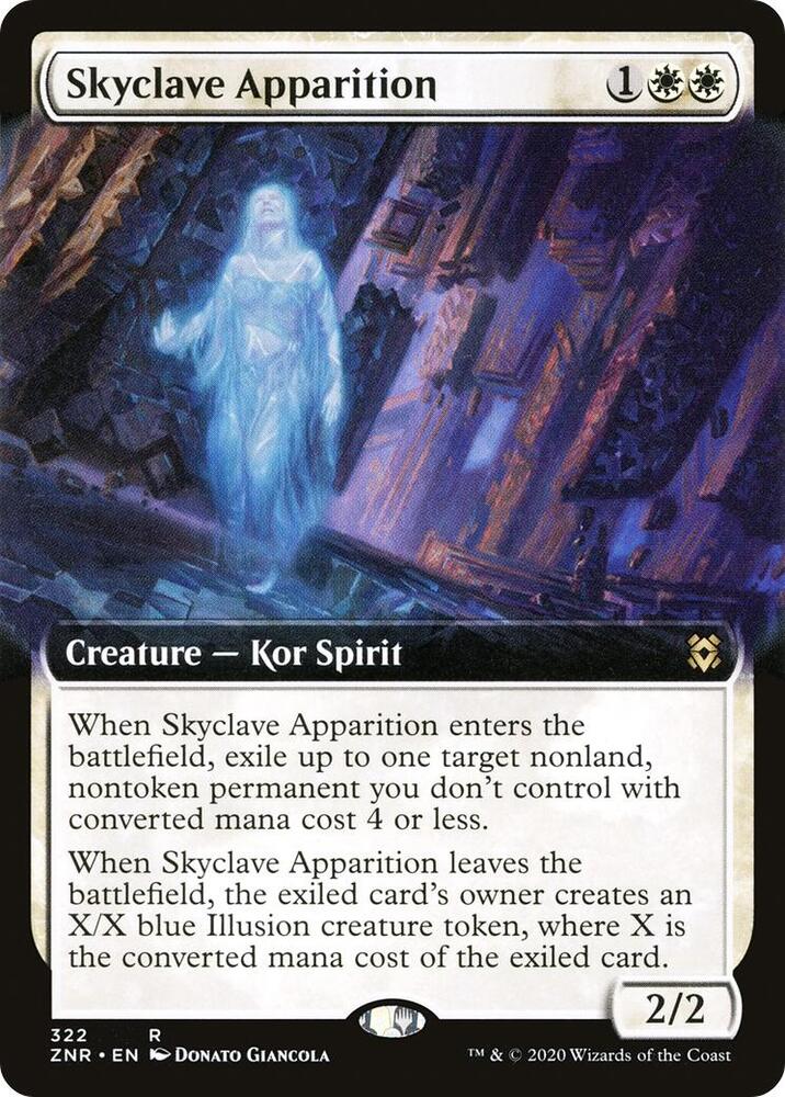 Skyclave Apparition Extended Art (Zendikar Rising)  - Foil