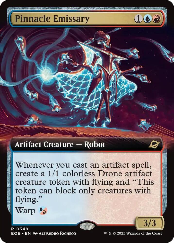Pinnacle Emissary Extended Art (Edge of Eternities) 