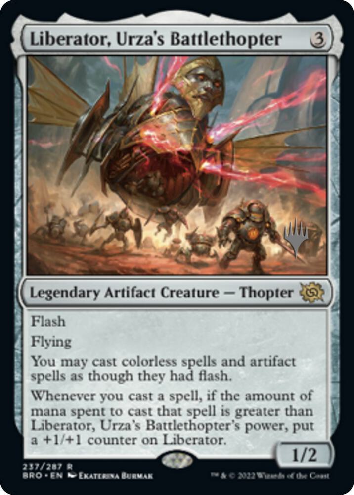 Liberator Urzas Battlethopter (Promo Pack: The Brothers' War) 