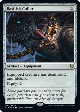 Basilisk Collar (Commander Legends: Battle for Baldur's Gate) 