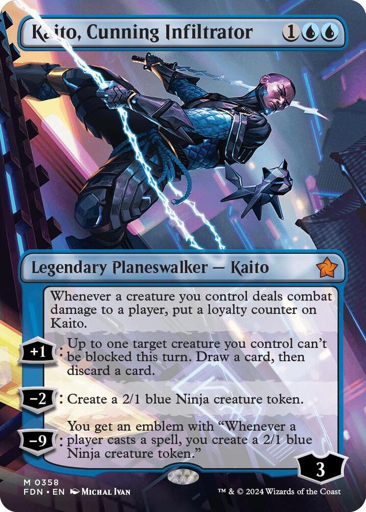 Kaito Cunning Infiltrator Borderless (Foundations) 