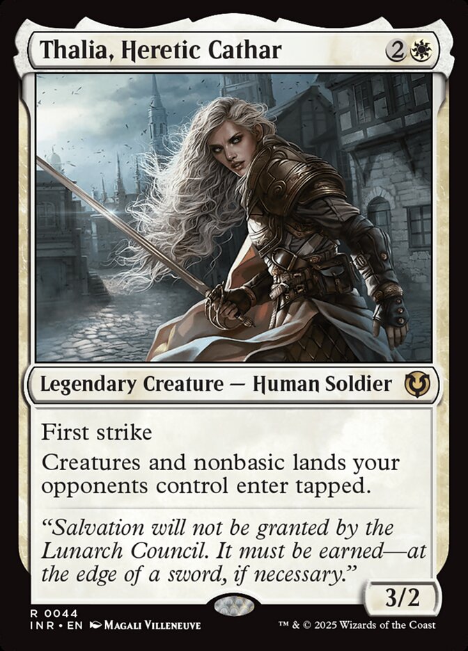 Thalia, Heretic Cathar 44 (Innistrad Remastered)  - Foil