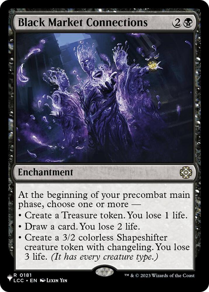 Black Market Connections (The List Reprints) 