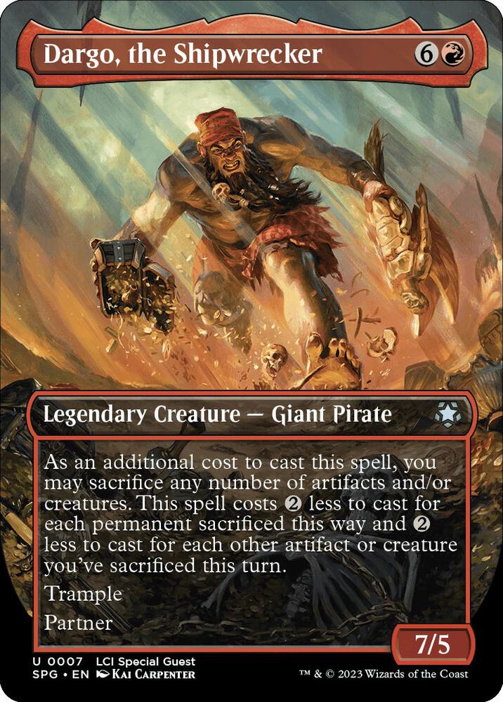 Dargo the Shipwrecker Borderless (Special Guests) 