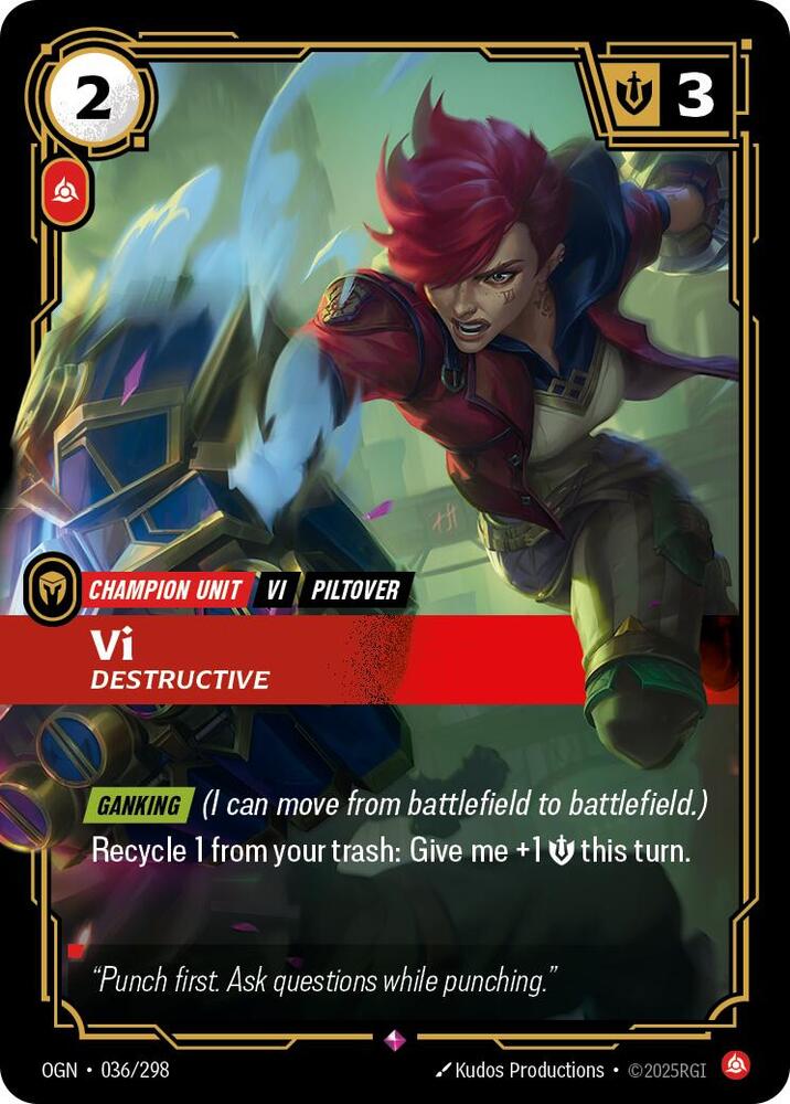 Vi Destructive (Origins)  - Foil