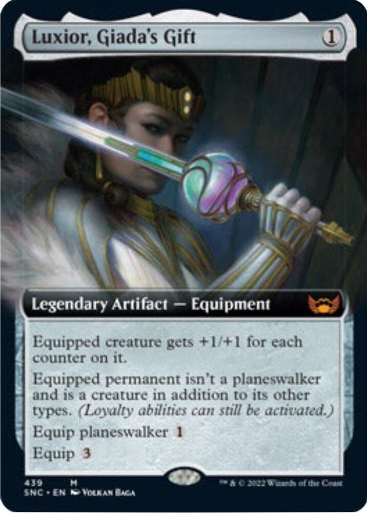 Luxior Giadas Gift Extended Art (Streets of New Capenna) 