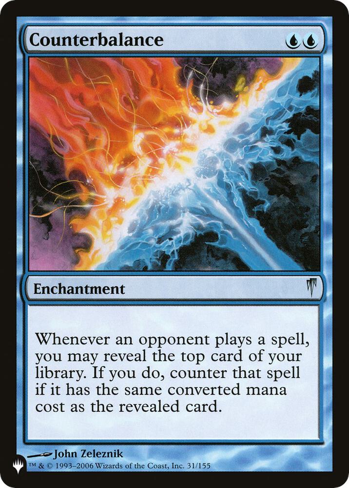 Counterbalance 31/155 (The List Reprints) 