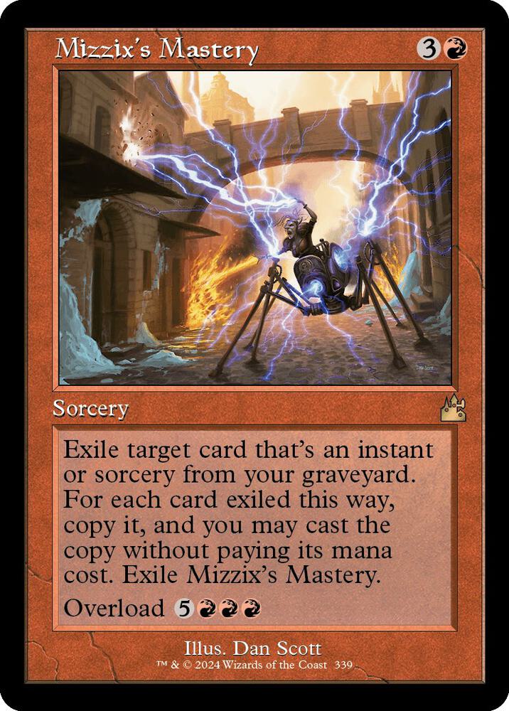 Mizzixs Mastery Retro Frame (Ravnica Remastered) 