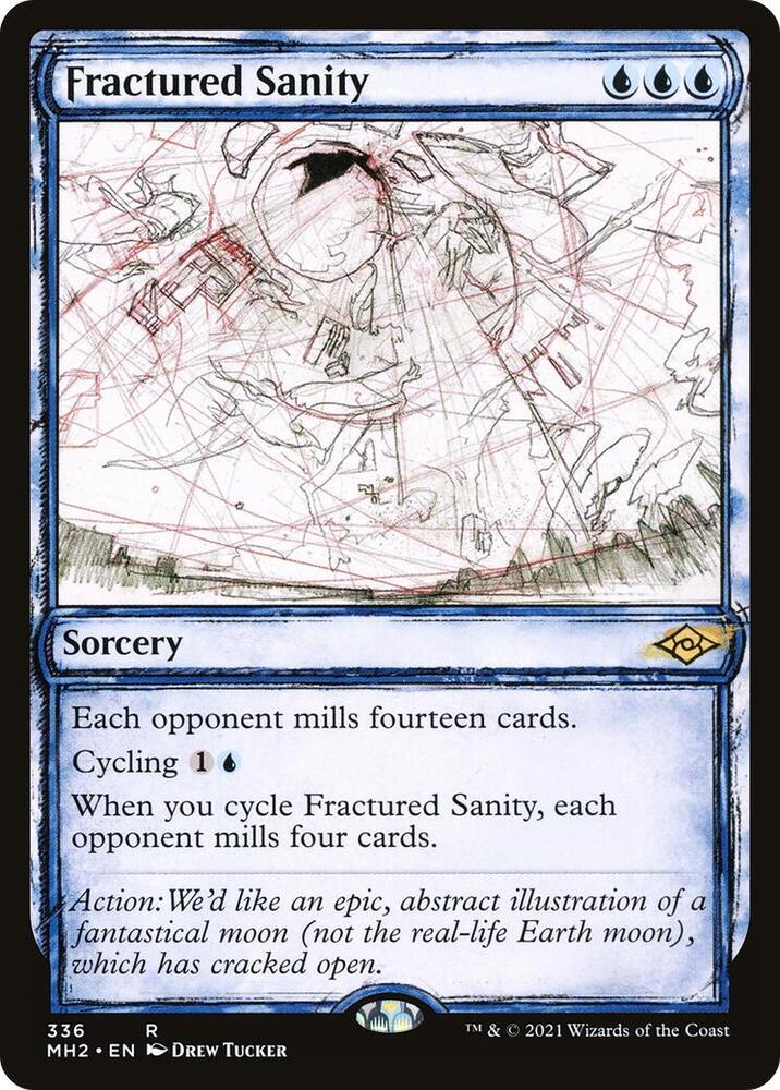 Fractured Sanity Showcase (Modern Horizons 2)  - Foil