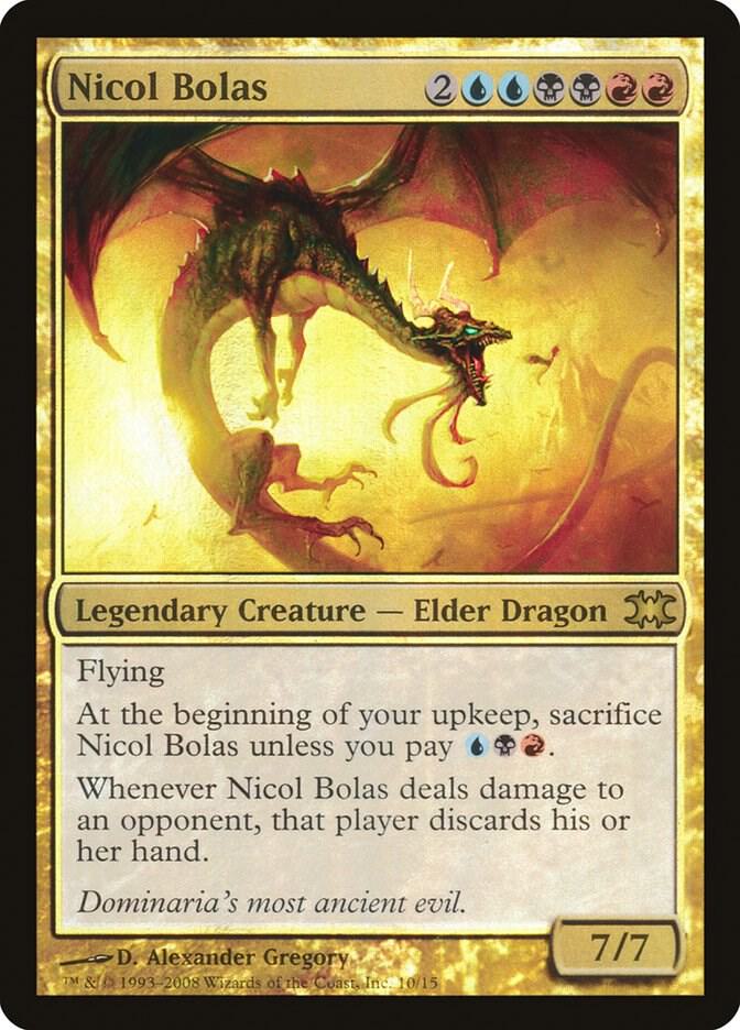Nicol Bolas 10/15 (From the Vault: Dragons)  - Foil
