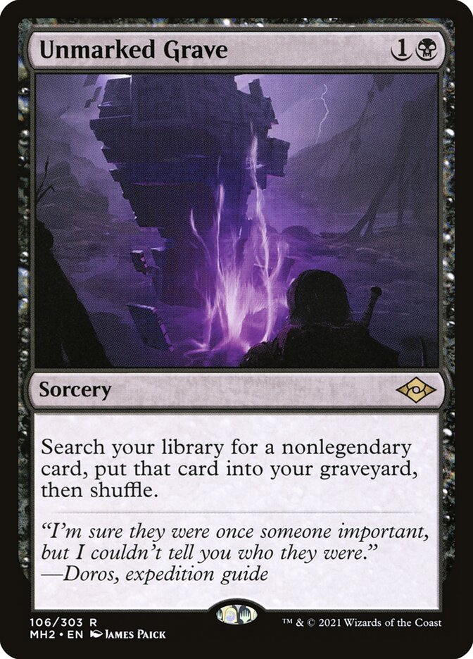 Unmarked Grave (Modern Horizons 2) 