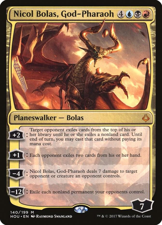 Nicol Bolas God Pharaoh (Hour of Devastation) 