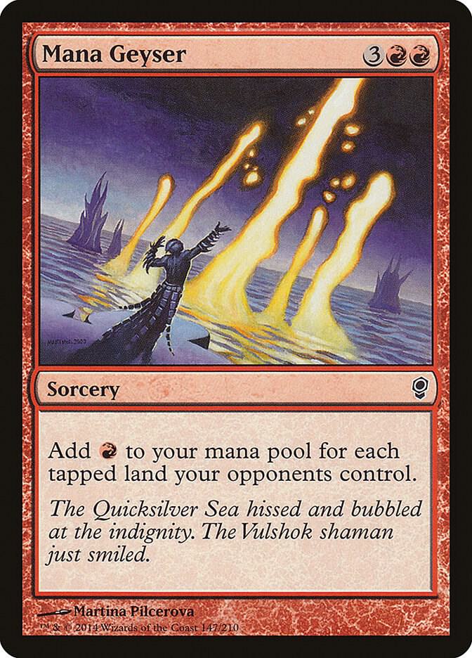 Mana Geyser (Conspiracy) 