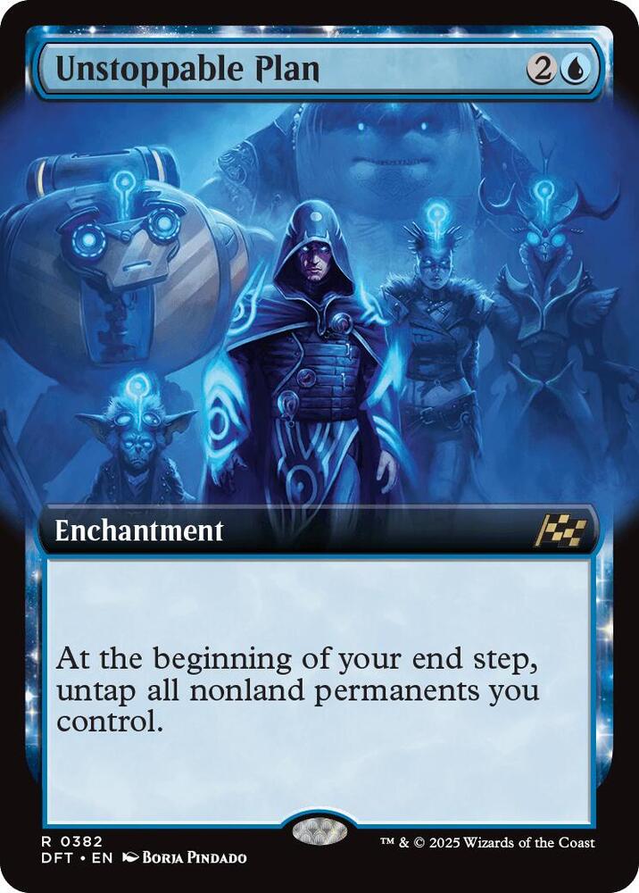 Unstoppable Plan 382 (Aetherdrift)  - Foil
