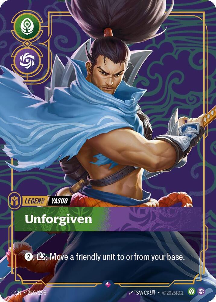 Yasuo Unforgiven (Origins)  - Foil