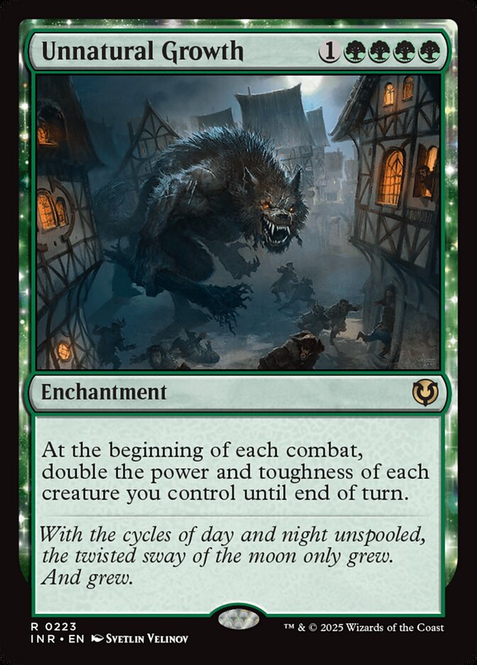 Unnatural Growth (Innistrad Remastered)  - Foil