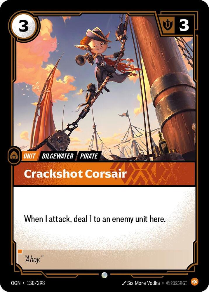Crackshot Corsair (Origins)  - Foil