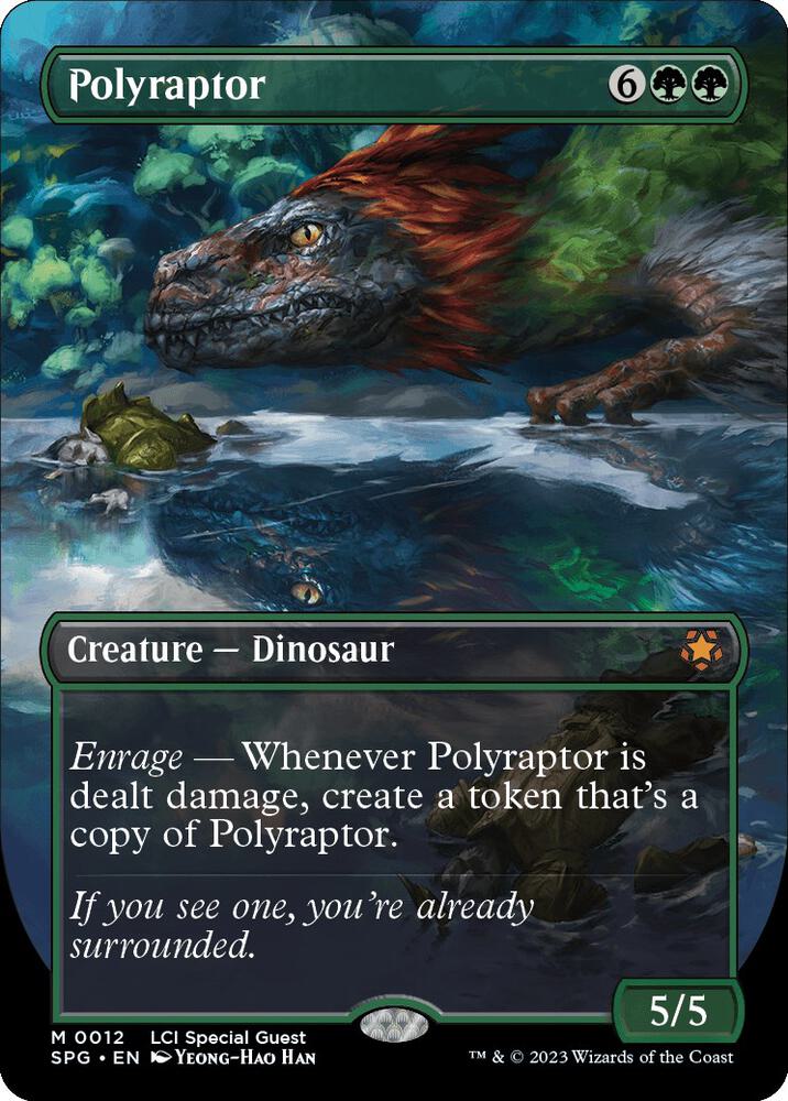 Polyraptor Borderless (Special Guests)  - Foil