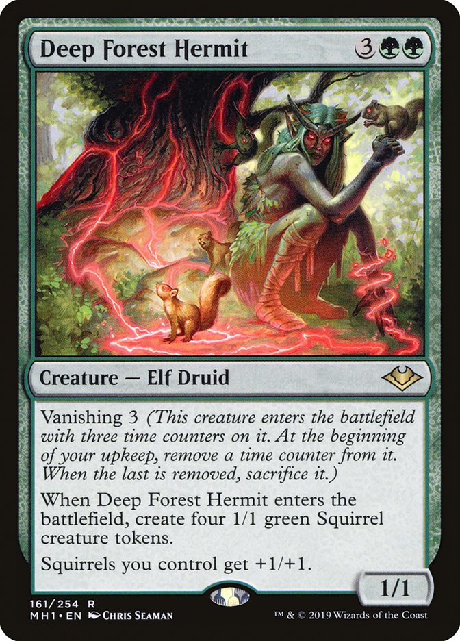 Deep Forest Hermit 161/254 (Modern Horizons)  - Foil