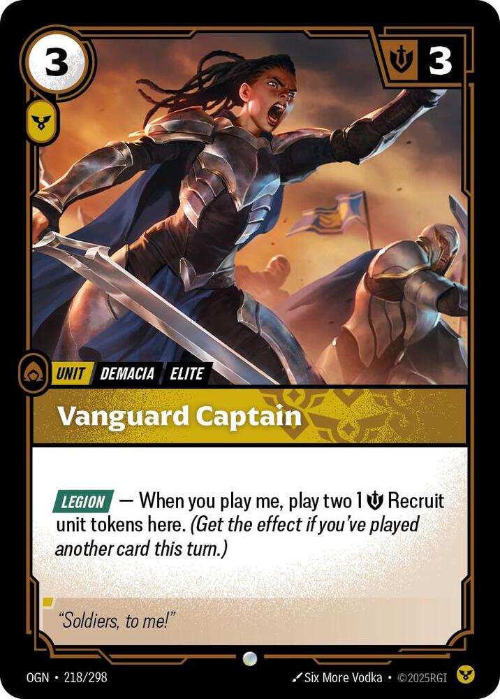 Vanguard Captain (Origins)  - Foil