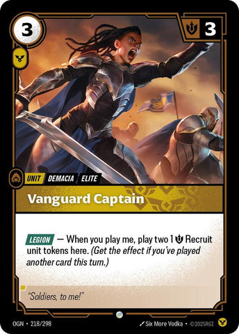 Vanguard Captain (Origins)  - Foil