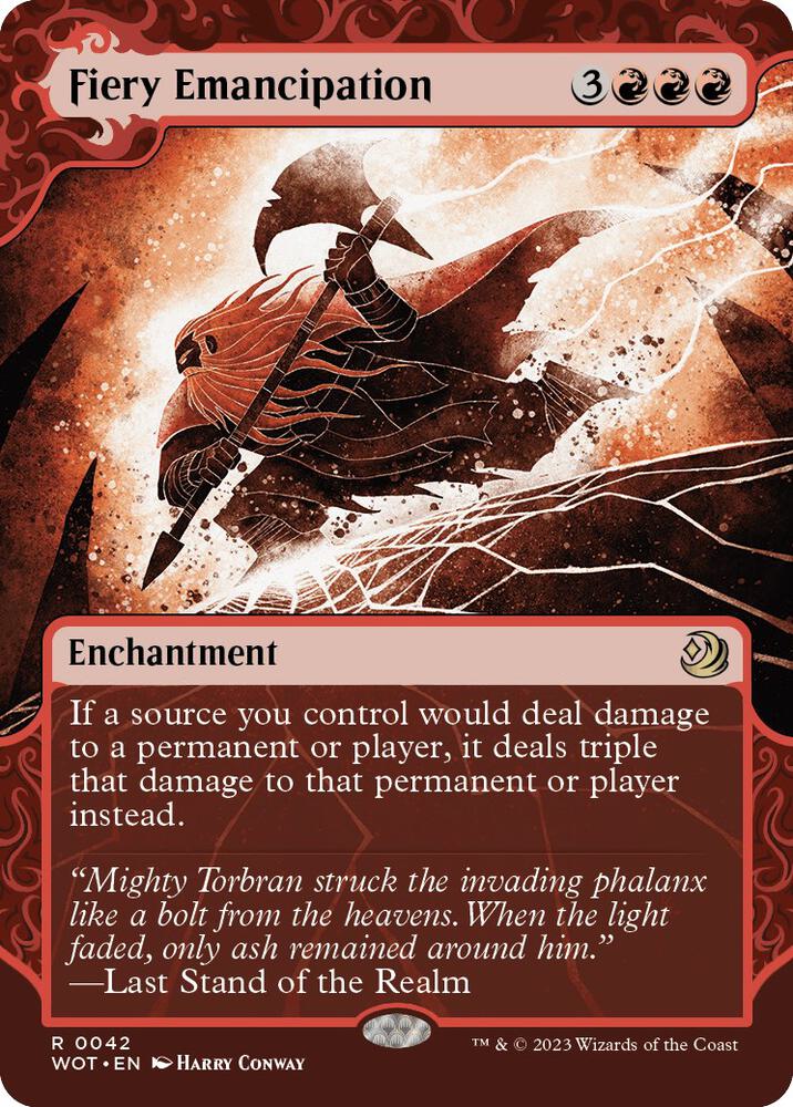 Fiery Emancipation (Wilds of Eldraine: Enchanting Tales) 
