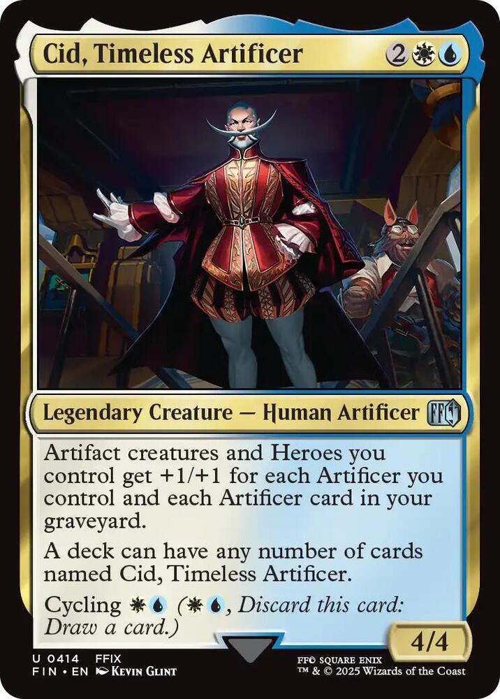 Cid Timeless Artificer 0414 (FINAL FANTASY)  - Foil
