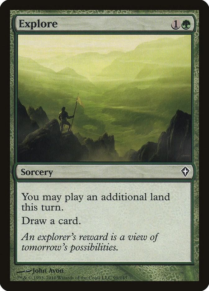 Explore 99 (Worldwake)  - Foil