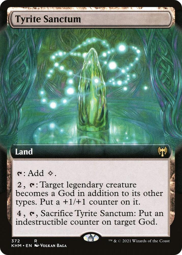 Tyrite Sanctum 372 (Kaldheim)  - Extended Art
