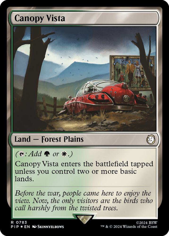 Canopy Vista Surge Foil (Universes Beyond: Fallout)  - Foil