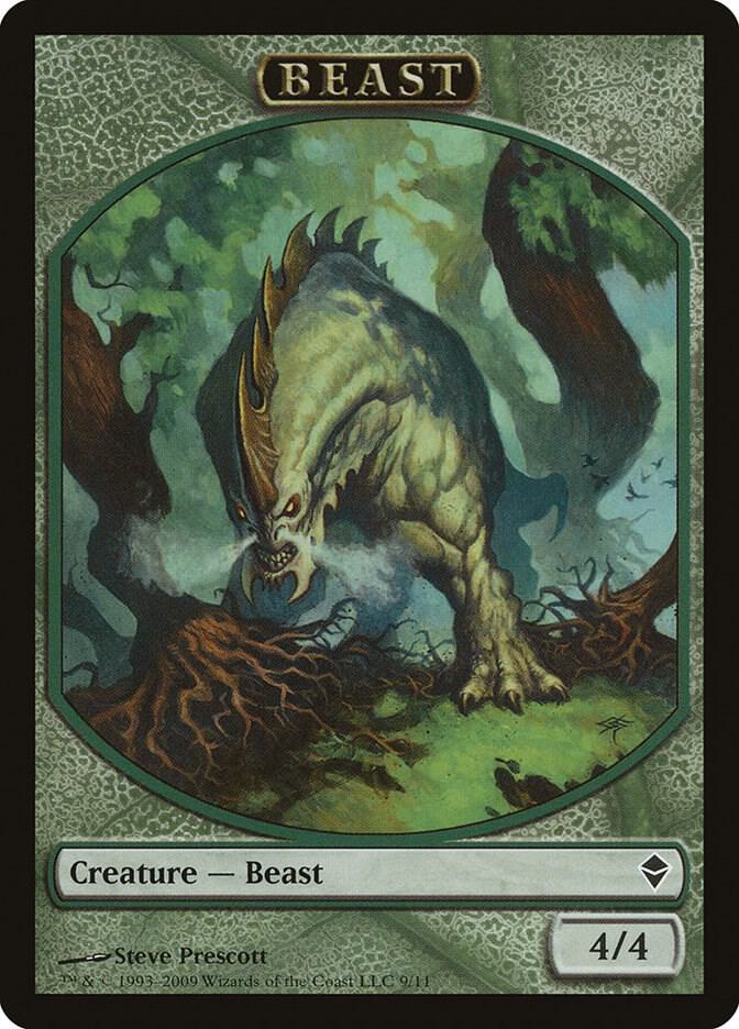 Beast Token 9/11 (Zendikar) 