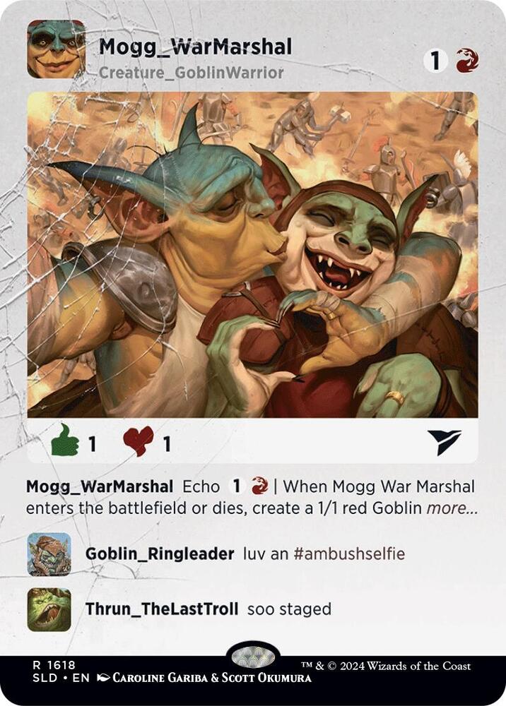 Mogg War Marshal 1618/1 (Secret Lair Drop Series)  - Borderless