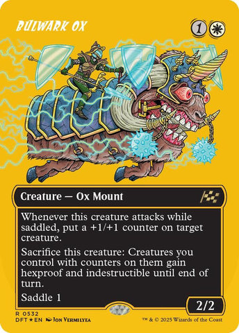 Bulwark Ox Borderless First Place Foil (Aetherdrift)  - Foil