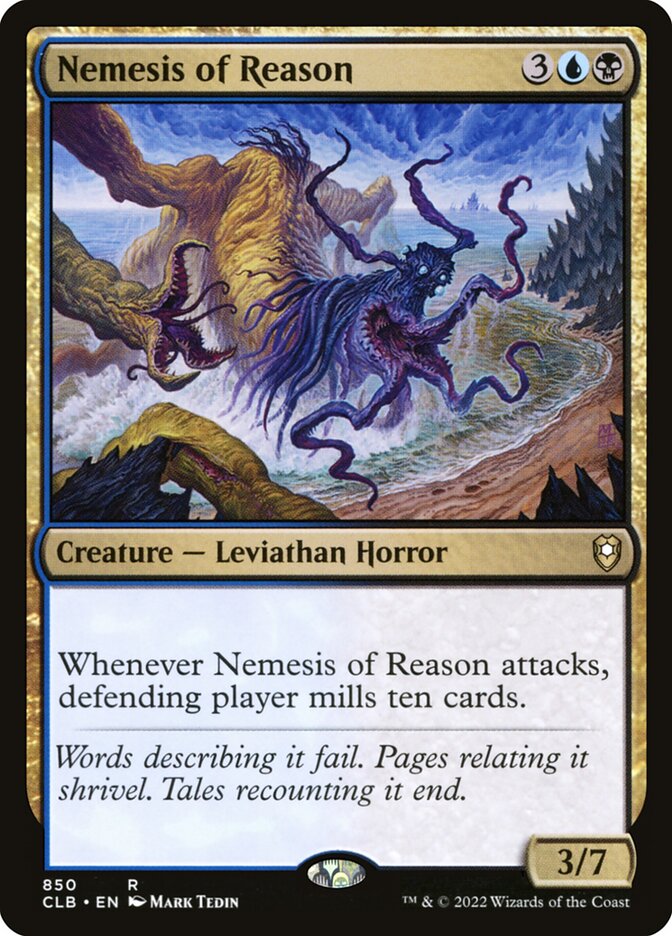 Nemesis of Reason (Commander Legends: Battle for Baldur's Gate) 